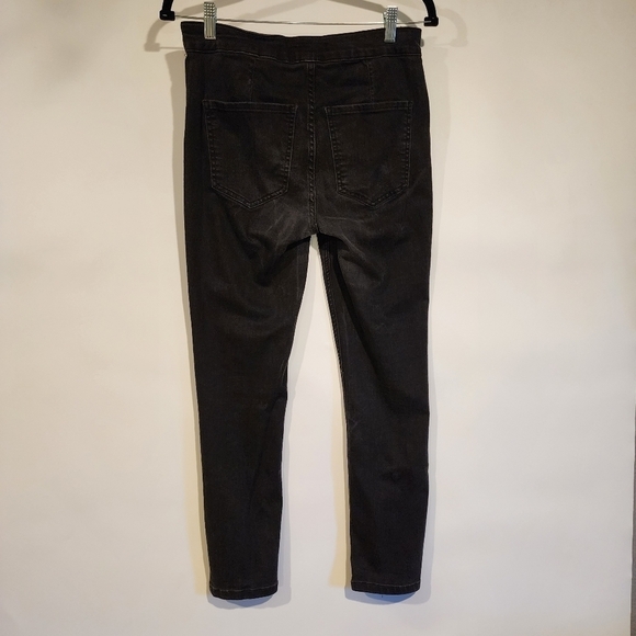 Urban Outfitters Twig High Rise Skinny Lace Up Corset Tie Stretch Denim Jeans 28 - Picture 4 of 10
